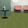 100% Nylon material super durable printed any pattern is ok green conference room carpet tiles