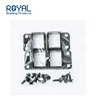 Cast aluminum fence brackets