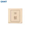 Good quality 1-gang 8-core data cable socket(Cat 6) wall switch socket