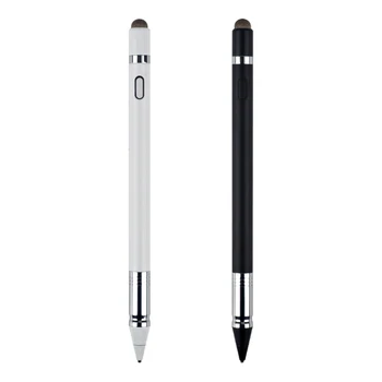 Rechargeable Active Stylus Digital Pen 2-in-1 With Fine Tip For Touch ...