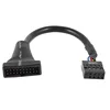 Hot sale USB 3.0 20 Pin Header Male to USB 2.0 9 Pin Female Adapter Cable