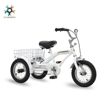 3 wheel bike with basket on back