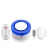 Tuya Smart WIFI motion sensor door sensor detector siren alarm system compatible with Alexa