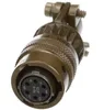 PT06E10-6S-SR Amphenol Industrial Circular Connector Metal Circular Str Plug W/Cable Clamp Size 10 6 #20 Solder Socket