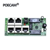 ethernet switch module 5 port 10/100Mbps for railway/LED/mining/webcam/power system