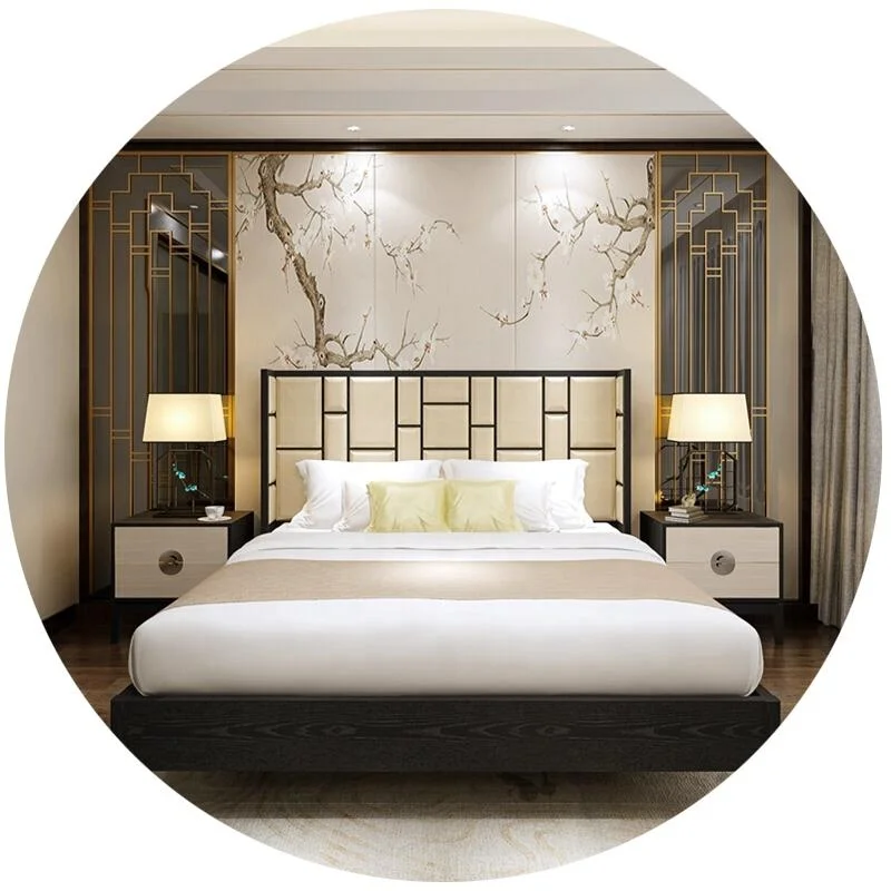 Chinese Wooden Bed New Classical Style New Design Nobleness Antique