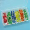 5mm LED Diffused Lamp Bead DIP Plug-in Blue/Orange/ Red/Yellow/Green/Emerald-Green SMDStorage Box Assorted Kit