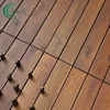 Acacia outdoor interlocking decking tiles waterproof hardwood decking acacia DIY floor