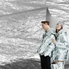 20D waterproof silver coated reflective nylon downproof jacket fabric
