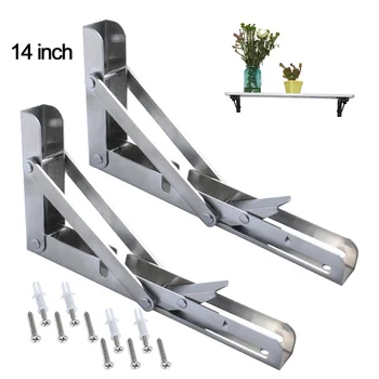 heavy duty inch stainless degree brackets shelf folding steel table larger bracket adjustable mounted angle alibaba