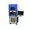 High precision 30w small desktop laser metal plate fiber cnc marking machine in China