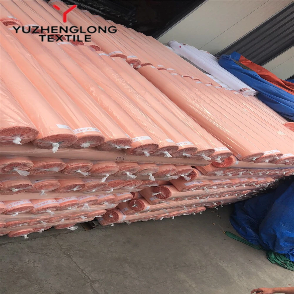 
4*4 pink polyester oxford fabric with ULY coated 