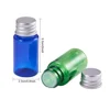 5ml 10ml 15ml 30ml 100ml PET Plastic Sample Bottle with Orifice Reducers and Aluminum Caps