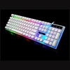 Aliexpress Hot Seller Keyboard ZGB G21 104 Keys USB Wired Mechanical Colorful Backlight Office Computer Keyboard Gaming Keyboard