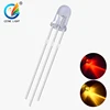 3legs diffused Bicolor LED Two Colours in One red + green Bi-color Diode 5mm/3mm 1W SMD Dual Color LED Chip