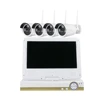 1080P Wireless Home Security camera With Monitor 4CH LCD WiFi NVR