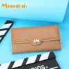 MINANDIO brand manufacturer phone case wallet with coin slot for women latest design ladies purse oem women wallet wholesale