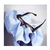 thick soft suede microfiber glasses cleaning cloth Super-Clean-DX Blue For Glass, Camera Lenses, Phones, Tablets, Screens