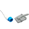 Reusable spo2 sensor DB12 7-pin pules oximeter probe adult finger tip compatible for patient monitor T5/T8 pm6800