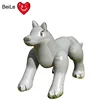 3m long inflatable gray color wolf balloon for cosplay