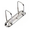 Eco-friendly paper folder metal 2 hole ring binder /Q shape mechanism / double clips