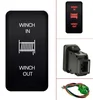 2015 Led light bar green/red lights push switch