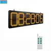 China new product outdoor countdown and up GPS control led clock