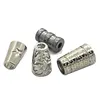 8MM Metal Bell Drawstring Rope Paracord Lock Blind Extension Silver Brass String End Cord Stopper