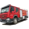 6X4 HOWO fire truck light tower 266hp EURO3 diesel engine trucks for sale/fire fighting vehicle