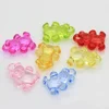 100pcs Mixed Transparent Cute Bear Charms Acrylic Bear Pendant For Decoration Jewelry Pendants Handmade DIY Accessory