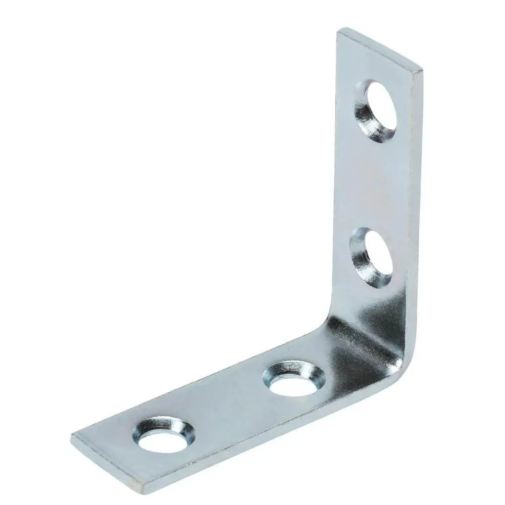 Galvanized hardware decorative furniture corner adhesive angle brackets.