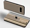 Saiboro oem non fingerprint mirror flip phone case mirror case for samsung galaxy a8 s5 s8 s9 note 8 9 mirror case