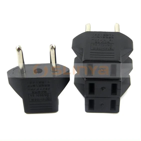 Max Ac 6a 250v Electrical Converter Europe Plug Us Socket Max Ac 6a 250v Electrical Converter