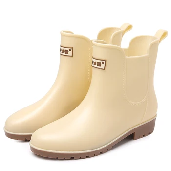 ankle rubber boots ladies