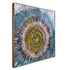 Abstract Colourful Strange Circle Canvas Print Wall Painting Artwork