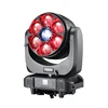 high quality products 7pcs 60watt wonderful flower effect plus zoom bee eye effects led moving head with wash effect stage light