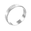 r-33 xuping rhodium plated dubai white gold jewelry, copper alloy no stone box women rings