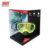 retail store pop anti-theft metal counter top display stand for swim ski goggle