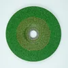 China cutting wheel supplier 6mm thick 5 inch sharp green durable high speed wheels