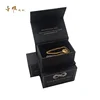 Custom Black Logo Printed Suede Foam Ring Bracelet Necklace Gift Packaging & Display Boxes EVA with Velvet Soft Touching Insert