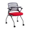 PP Armrest Foldable Training Study Chair with Writing Pad