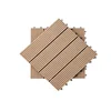 WPC engineering wood look 30x30 water resistant cheap floor tiles