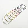 150mm Stainless Steel Wire Keychains Aircraft Cable Key Ring Loops For Hanging Luggage Tags