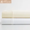 Popular Style Hotel Series Solid Color Plain Cotton Bed Sheets Standard Size Sheet Sets