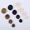 Creative high-end pattern two eyes button resin irregular shaped resin button