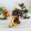 Decorative Bedroom Personality Living Room Home Accessories Animal Car Simulation Dog Resin Decoration Crafts