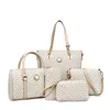 China wholesale set bags cheap leather women Handbag Shoulder Bag Large Package