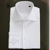 hot selling white long sleeve formal cotton white button up shirt for men