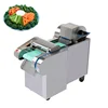 cube cutting fruit machine / potato slicer / vegetable chips making machine