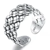 2019 S925 pure silver tail ring ring couples to give a simple twist system wholesale rings